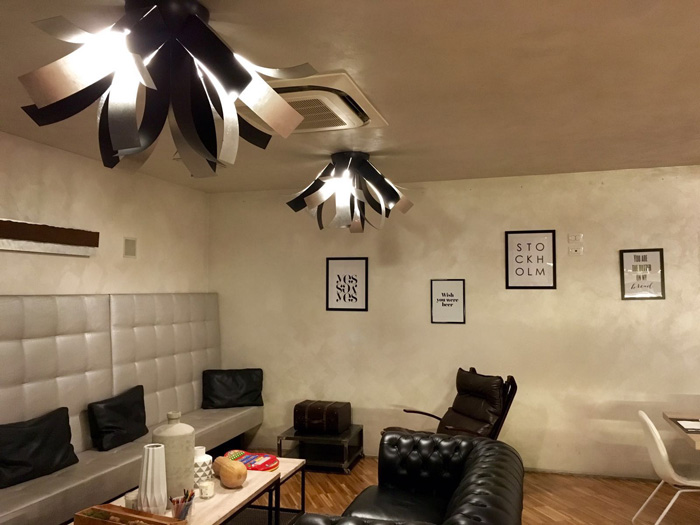 Effetti pittura pareti ristorante