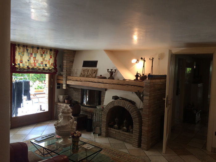 Soffitto in marmorino