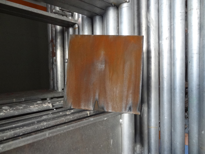 sfumature in colore corten